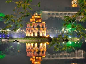 Entdeckung von der Hauptstadt Vietnams